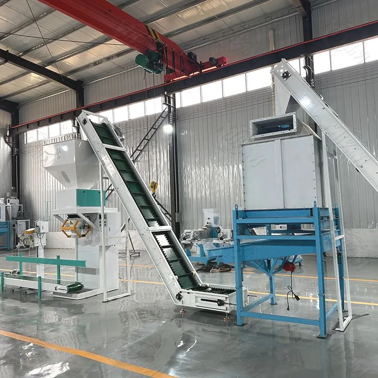 Ligne de production d'alimentation moderne