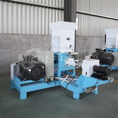Petite machine flottante de fabrication de granulés de nourriture pour poisson, 40 à 200 kg/h, à vendre