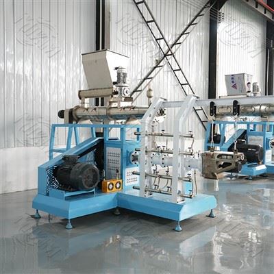 Floating Fish Shrimp Aquatic Feed Pellet Pet Food Extruder