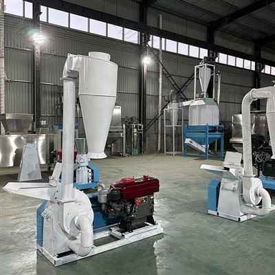 Animal feed straw grain Corn Flour Hammer Mill Crusher